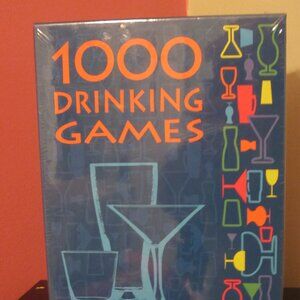 NWT/1000 Drinking Games - Fun Variety Party Games, Ages 21+BRAND NEW, SEALED!